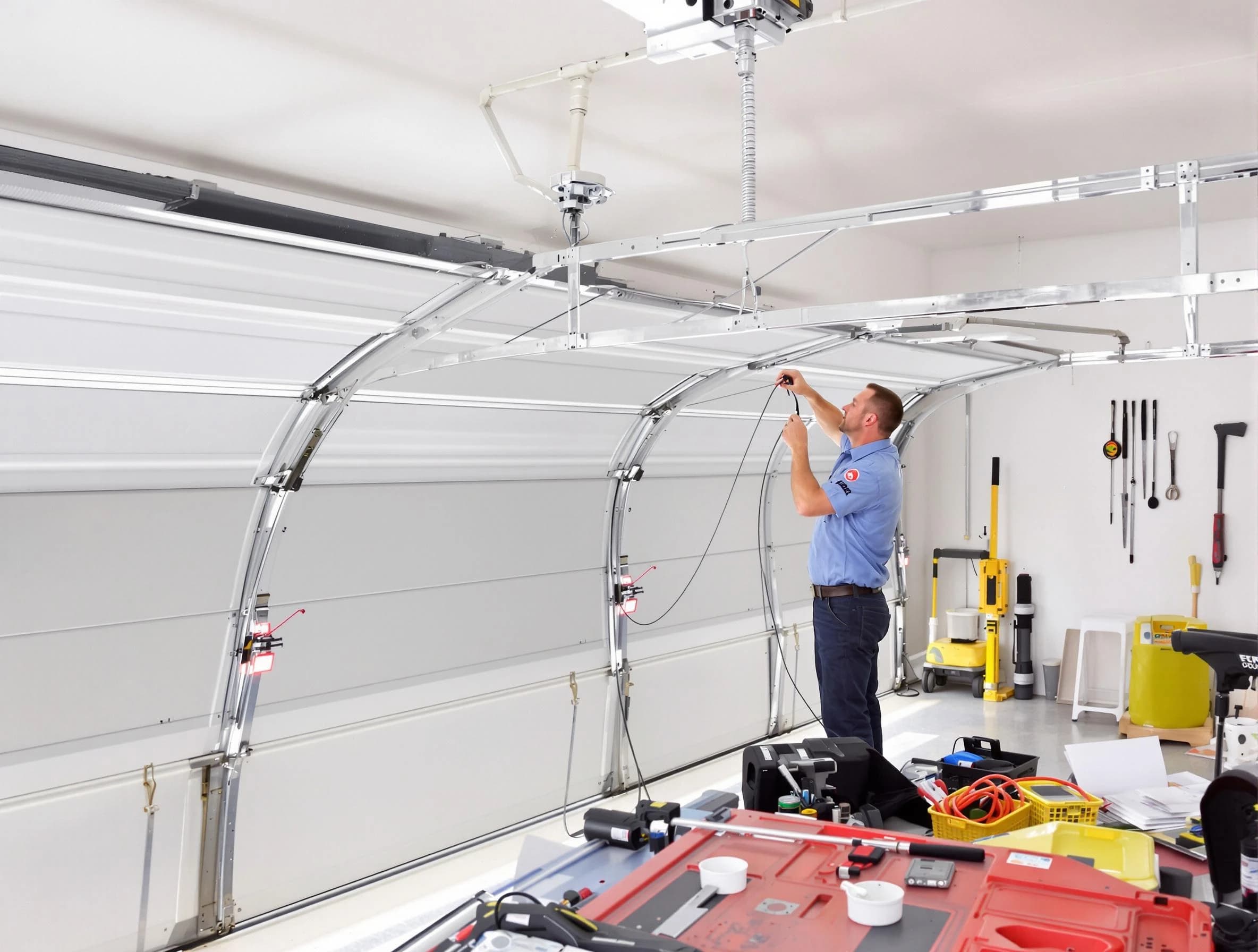 Garage door cable repair service by Bayonne Garage Door Repair in Bayonne