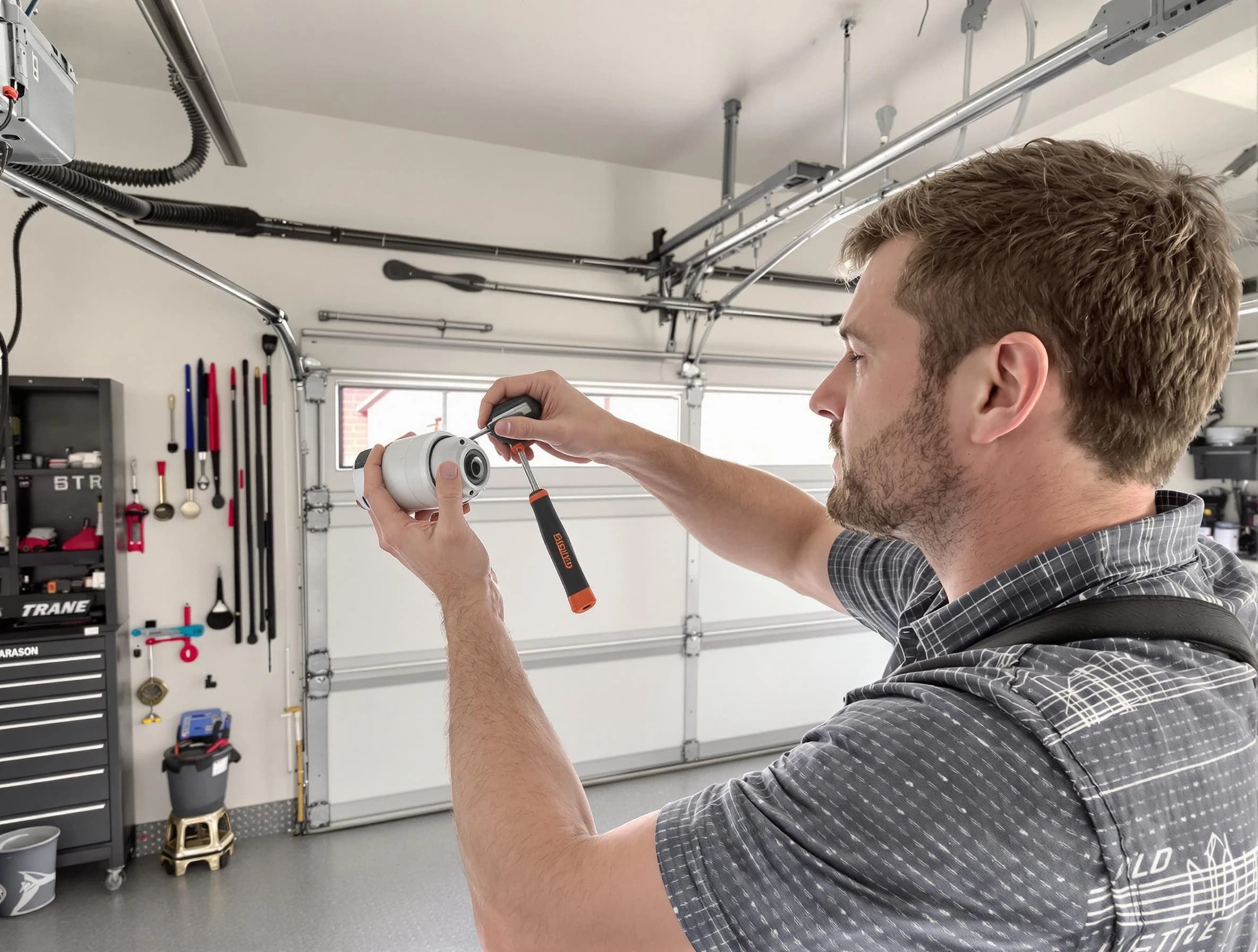 Garage door opener repair service by Bayonne Garage Door Repair in Bayonne