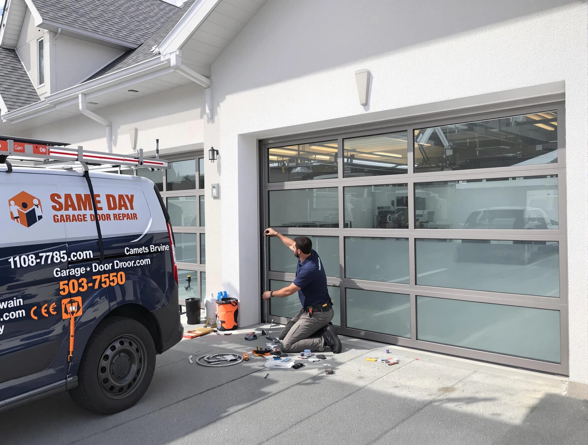 Same-day garage door repair service by Bayonne Garage Door Repair in Bayonne