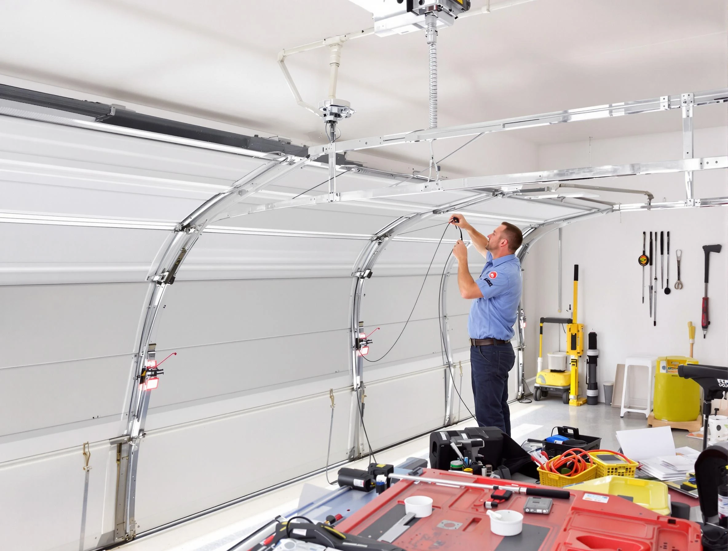 Garage door cable repair service by Bayonne Garage Door Repair in Bayonne